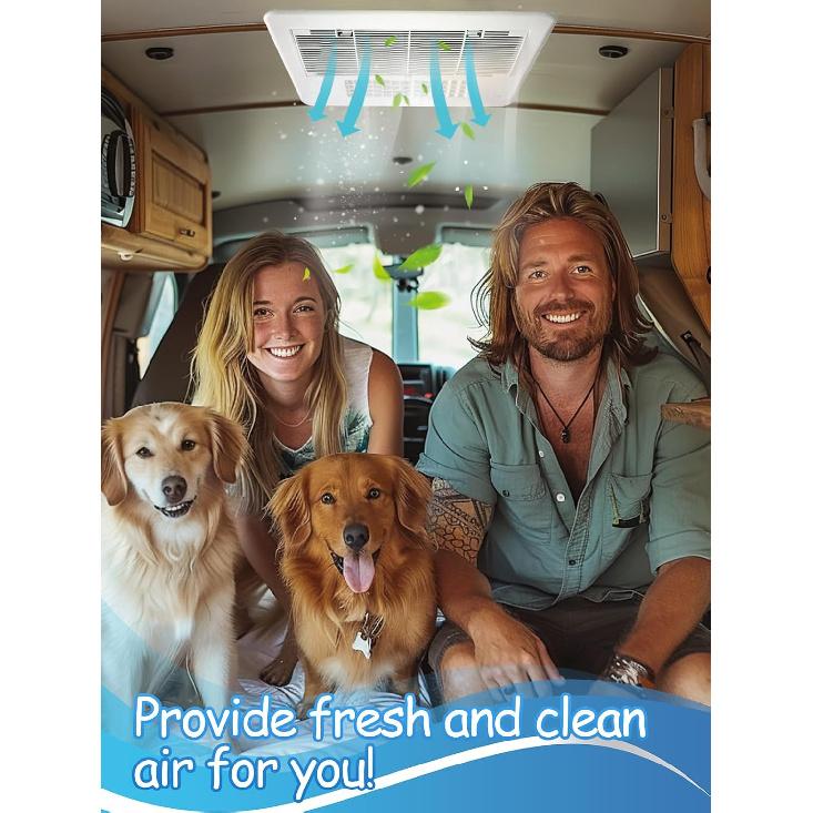 Acostop RV Air Conditioner Replacement Filters - 6 Pack 7.5''X14''X0.5'' AC Filter Compatible With Dometic Filter Numbers 3313107.103 & 3105012.003,