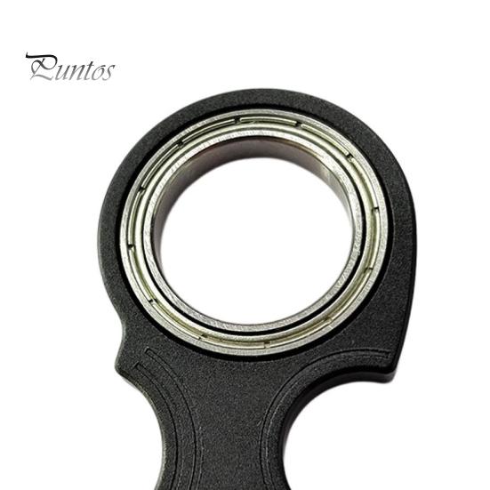 Портативный брелок Fidget Spinner, сверхмощный металлический карманный размер для снятия стресса, брелок для ключей для детей и взрослых, указательный палец для упражнений, вращающаяся игрушка в подарок