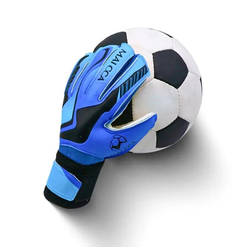 Мужские и детские футбольные вратарь, противоскользящие тренировочные перчатки, дышащие перчатки для фитнеса, защита рук, защита