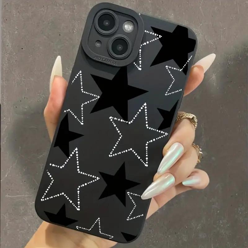 Five-pointed Star Protective Phone Case For Samsung Galaxy S25 S24 S23 S22 Ultra S21 Plus A56 A15 A35 A55 A34 A54 A53 A52S Cover