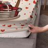 3 шт. С Днем Святого Валентина Красное Дерево Любви Автомобиль Печатный Безворсовый Комплект Постельного Белья Разных Размеров Декор Покрывала для Спальни
