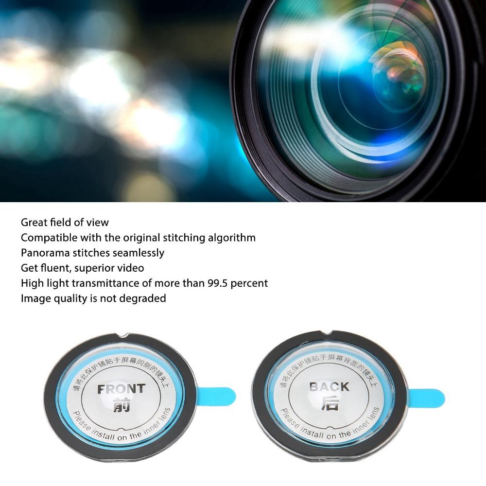 Scratch Resistant Lens Protection Cap for Insta360 X3 Panoramic Action Camera Accessories
