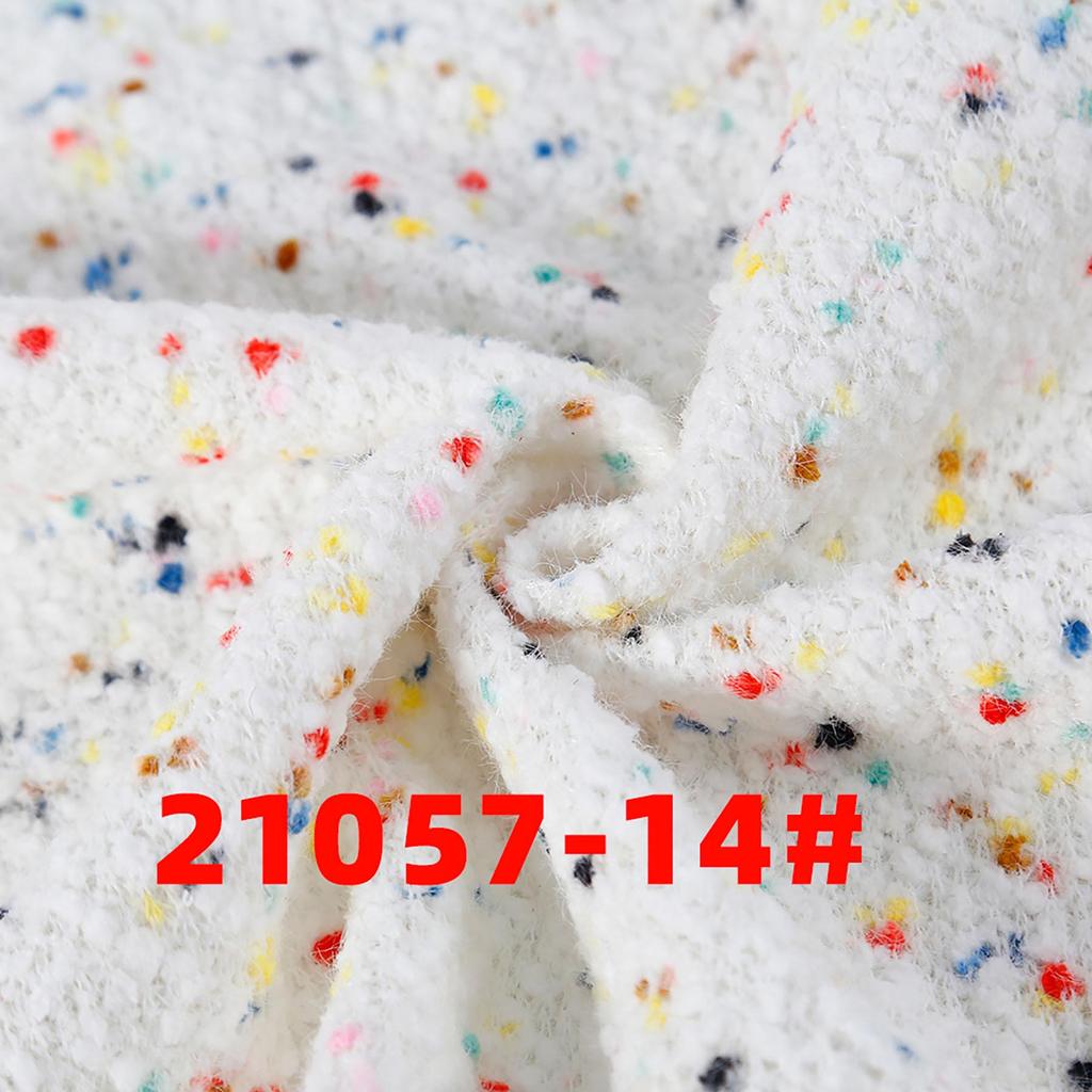 2024 Осень/Зима Гортензия Толстая Игла Пуловер Ткань в Цветном Пряже Маленький Аромат Стиль