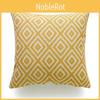 Premium Quality Mustard Yellow Geometric Cushion Cover For Seasonal Charm
