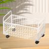 Mobile Book Bin Desktop Lodging Storage Container for Daily Articles In The Study Room