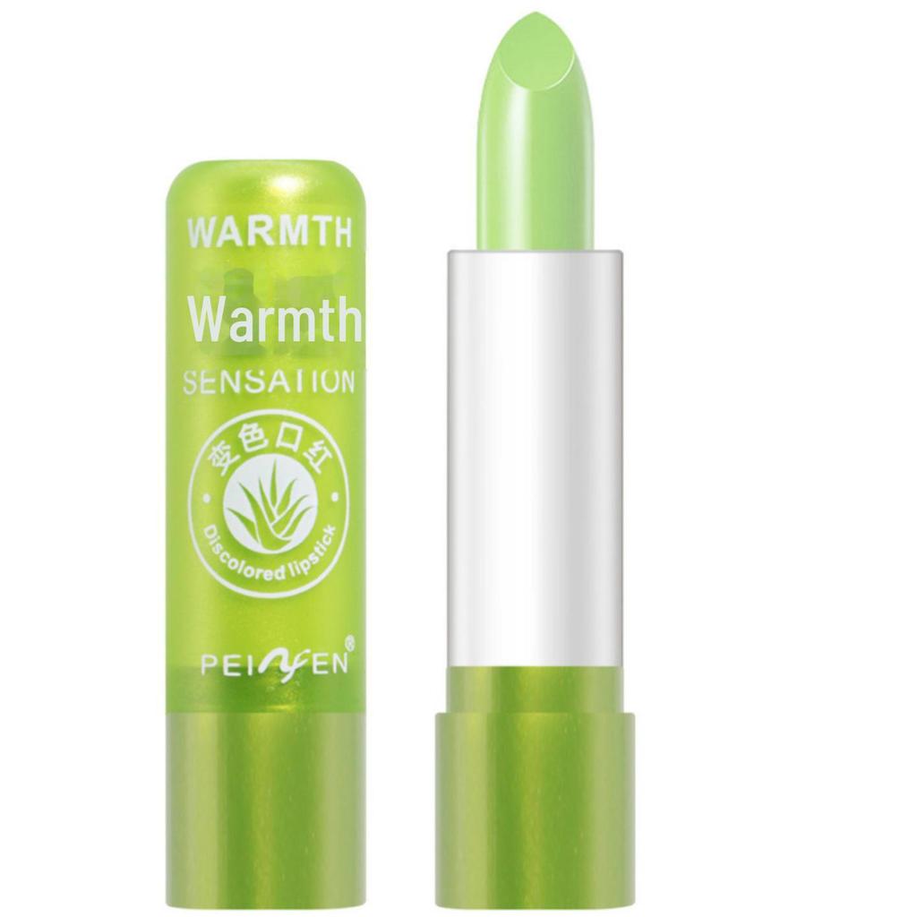 Penifen P3007 Алоэ Вера бальзам для губ, меняющий цвет: Увлажняющая, стойкая, водостойкая помада