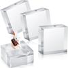 K9 Crystal Acrylic Cube Display Stand Block Polished Crafts Pedestals Photo Props
