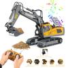 Children 2.4G Remote Control Excavator RC Model Car Toys Dump Truck Bulldozer Engineering Vehicle Christmas Birthday Gifts