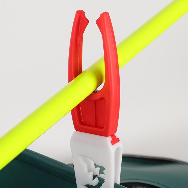 2Pcs/Set Easy Carrying Fishing Rod Stands Feature Slip Resistant Design For Quick Bucket Mounting Fishing Equipment