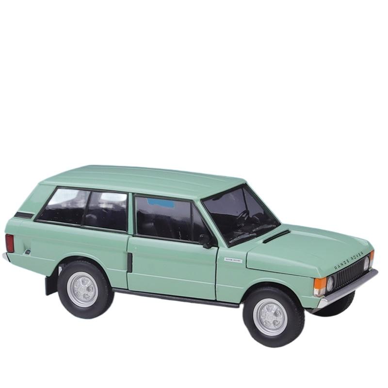 Welly 1/24 1970 Land Rover Range Rover Off-Road Vehicle Alloy Scale Car Model Diecast Metal Collection Children Toy Car Vehicles