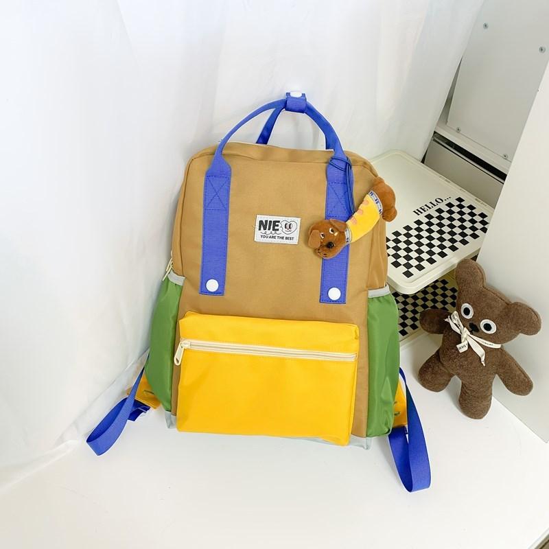 Toddler School Bag With Cartoon Print And Comfortable Archshaped Shoulder Straps For Education