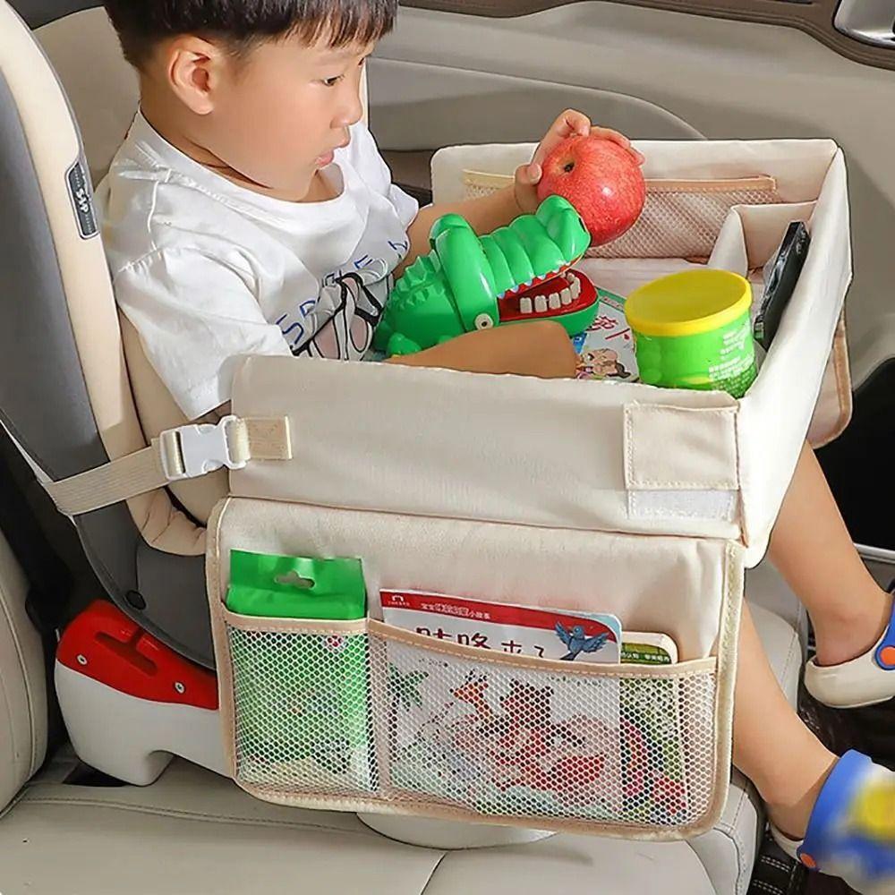 Rabbit Baby Car Seat Tray Cartoon Car Tray Table Universal Kids Toy Holder Desk Toddler