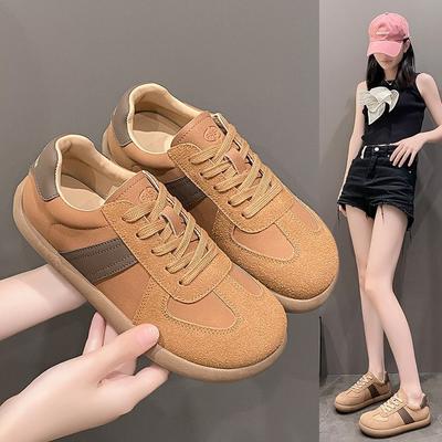 Осенняя обувь 2024 года. Женская сверхлегкая повседневная обувь на мягкой платформе.