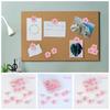 10/20/30Pcs 3D Board Push Pin DIY Pink Flower Push Pins Portable Decorative Studs  Stationery