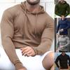 Men's Sports Muscle Fitness Spring Autumn Slimming Training Clothes Knitted Long Sleeved Hoodie Pullover Hoodie Jacket Hoodies & Sweatshirts Men’s