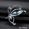 Brooch High-End Sense Niche High-End Women'S Silk Scarf Buckle Alloy Corsage Small Fragrant Wind Pearl Rhinestone High-End