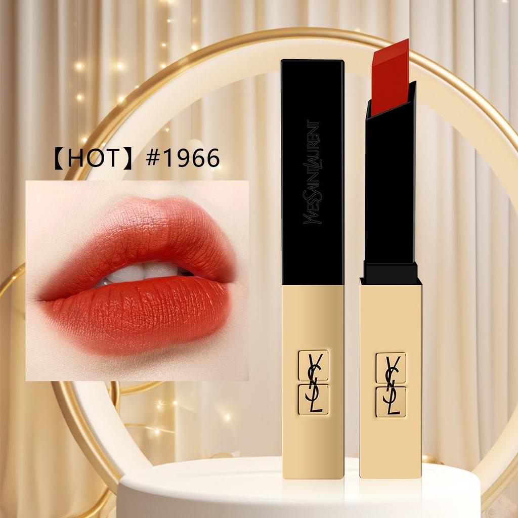 Yves Saint Laurent Rouge Pur Couture The Slim Leather-Matte Lipstick-0.08 Oz./2.2g  #21#1966