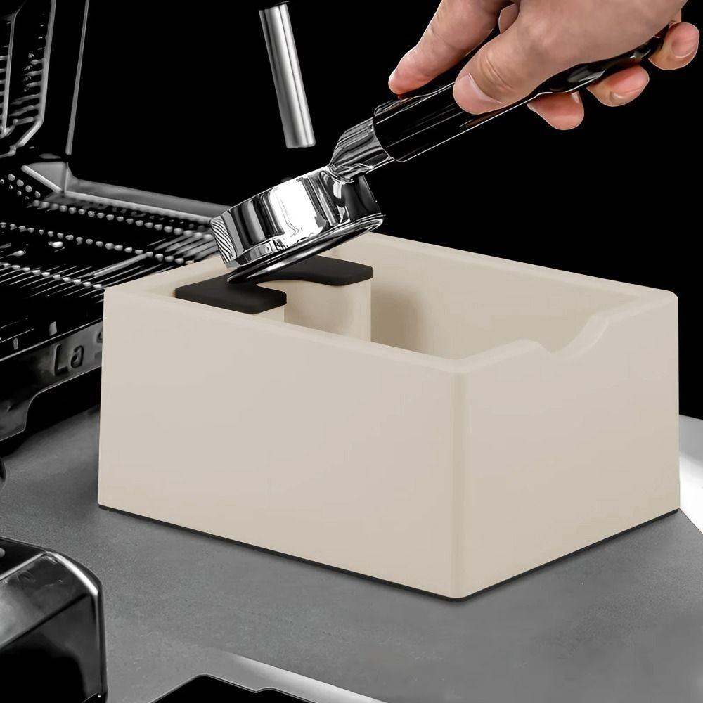 Thickened Espresso Grounds Container Anti Slip Base Coffee Knocking Slag Bucket Barista