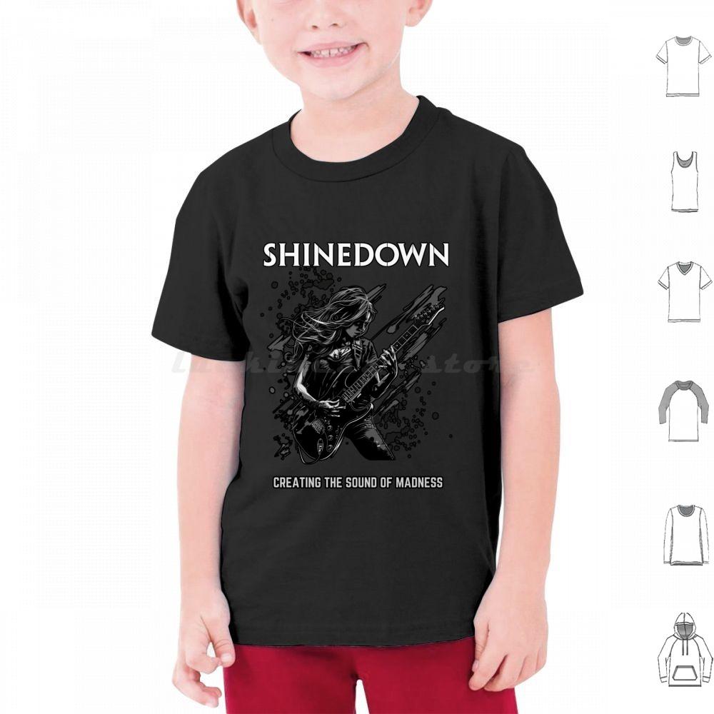 Creating The Sounds Of Madness T Shirt Cotton Men Women DIY Print Shine Down Rockband Rockmusic Fan Band