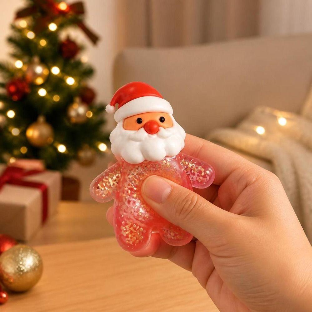 Cartoon Christmas Squishy Toys Christmas Tree Slow Rising Squishy Doll Desktop Decoration