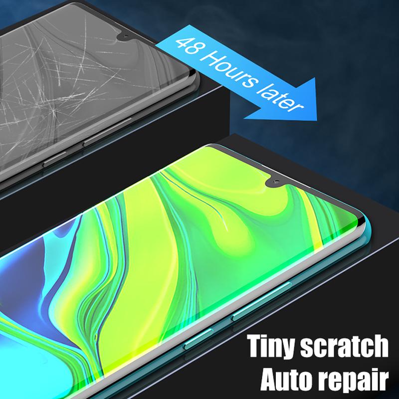 2 шт. Гидрогелевая пленка Защитная пленка для экрана - Без отпечатков пальцев, Гибкая, HD Прозрачная, Без пузырьков для iPhone, Samsung, Huawei, Xiaomi