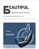 Sylphy 5-Seater Leather Seat Cover: All-Season Full Surround Cushion