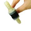 ID10 T type one way valve non return valve fuel line quick connector 11.8 male connector fuel pipe fittings auto fastner 1pc