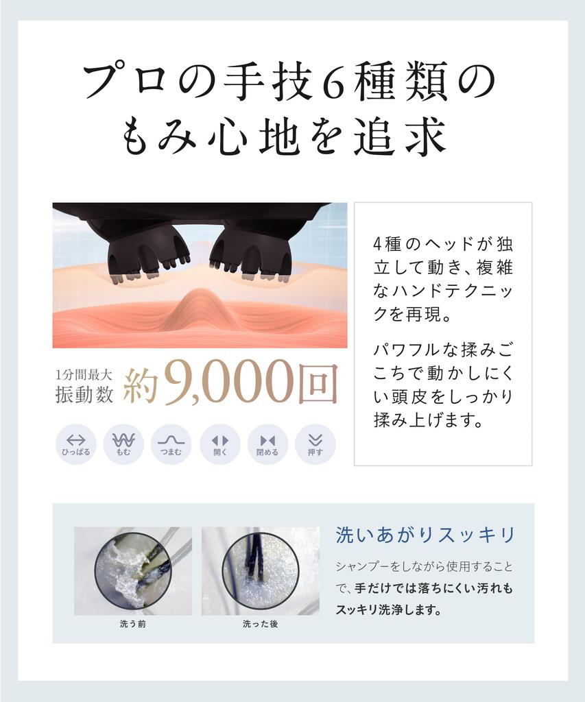От доктора философии из Kyushu NIPLUX EMS Массажер для головы Электрическая щетка для кожи головы и лица Красная IPX7 3D Беспроводная Beauty Подходит для всего Произведено