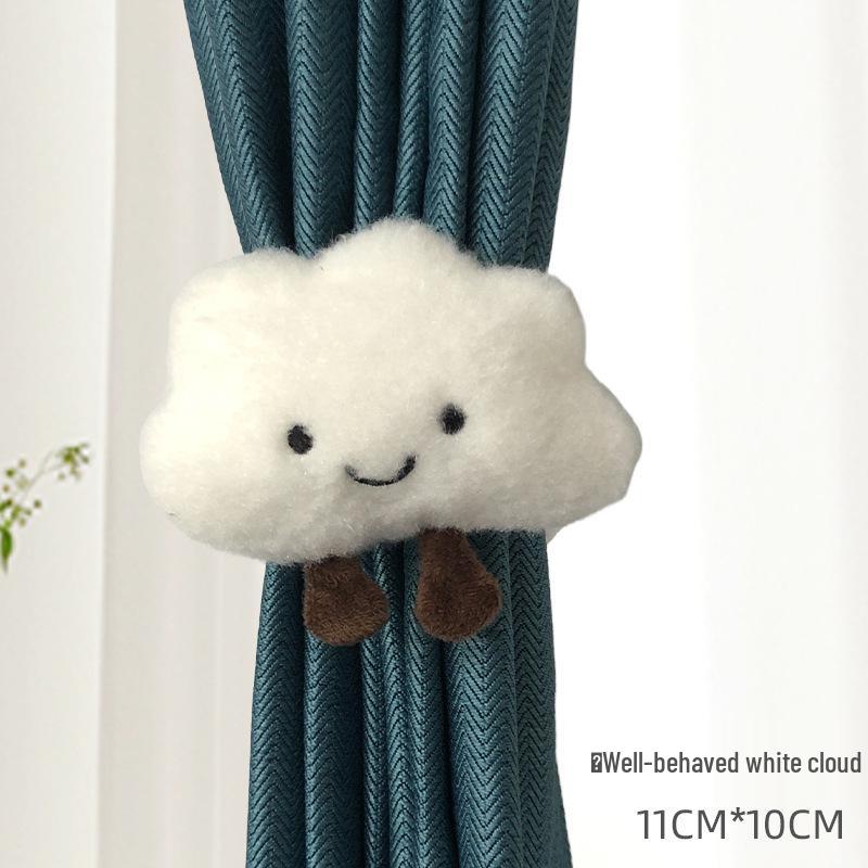 Мультяшные плюшевые подхваты для штор для детских комнат