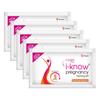 I Know Pregnancy Test Kit Pack of 5 | Accurate Home Urine Test for Early hCG Detection Within 5 Minutes