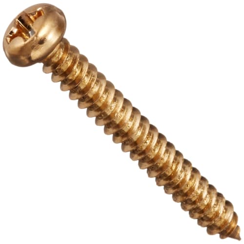 Scud Pickup Direct Mount Screws, Metric Size, 8 Pieces, Gold, PS15GH