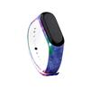 Красочный мягкий силиконовый браслет ремешок для Xiaomi Mi Band 3