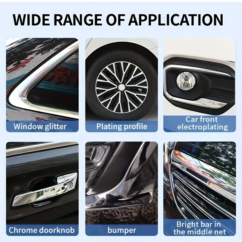 Паста для восстановления хромированного покрытия, Восстановление поверхностей с хромированным покрытием, Набор для обслуживания, Обновление и обслуживание, Грин