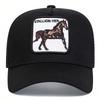Net Baseball Stitching Stitched Embroidered Alphabet Her Stallion Neutral Gender Women  Men For Caps Spring Summer Outdoor Sunscreen Hat Adjustable