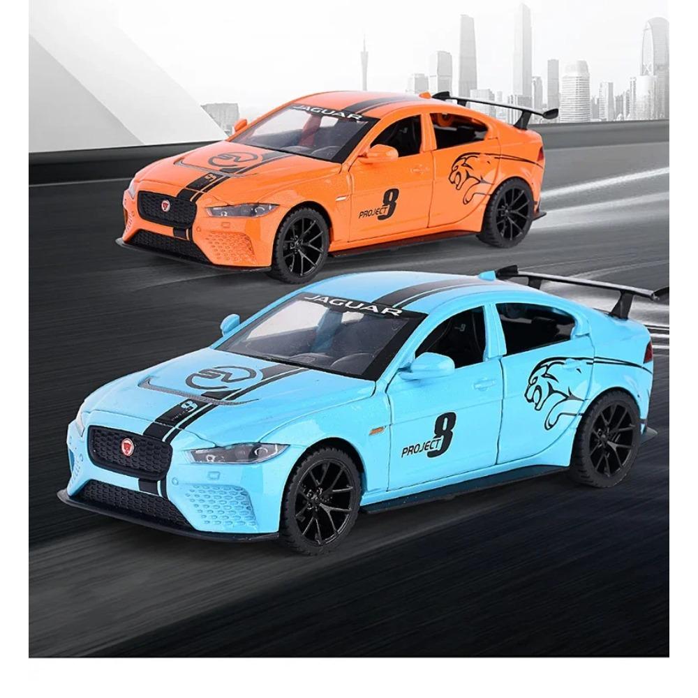 1/32 Jaguar EX Сплав Спортивный Автомобиль Модель Литье под Давлением Металл Игрушечный Транспорт Средство Модель Автомобиля Звук и Свет Высокая Симуляция Коллекция Подарок