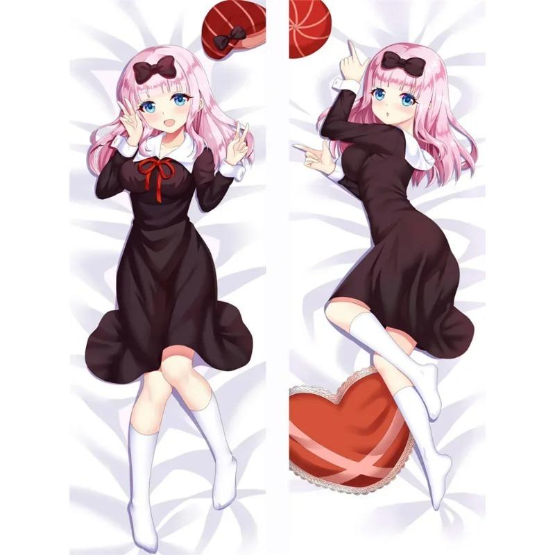 Чехол на подушку в стиле аниме «Дакимакура Шиномия Кагуя» Кагуя-сама: Love Is War сексуальная девушка косплей костюм обнимающее тело наволочка чехол