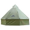 2-4 People Tipi Hot Tent with Stove Jack Camping Pyramid Teepee Tent for Camping Backpacking