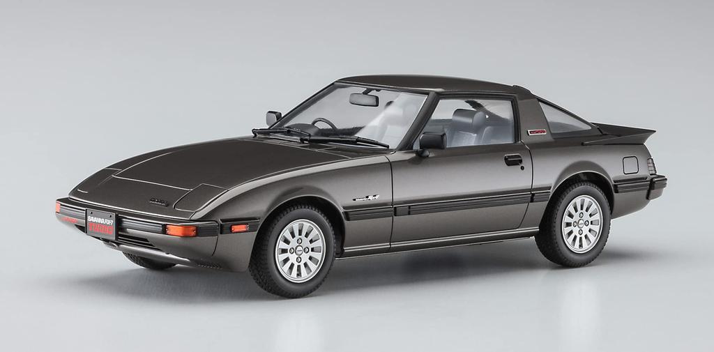 Hasegawa Mazda Savanna Поздняя модель Turbo GT Пластиковая модель HC52 1/24 RX-7 (SA22C)