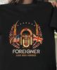 Футболка Хлопковая Черная Унисекс Foreigner Band Все размеры S-5XL HD123