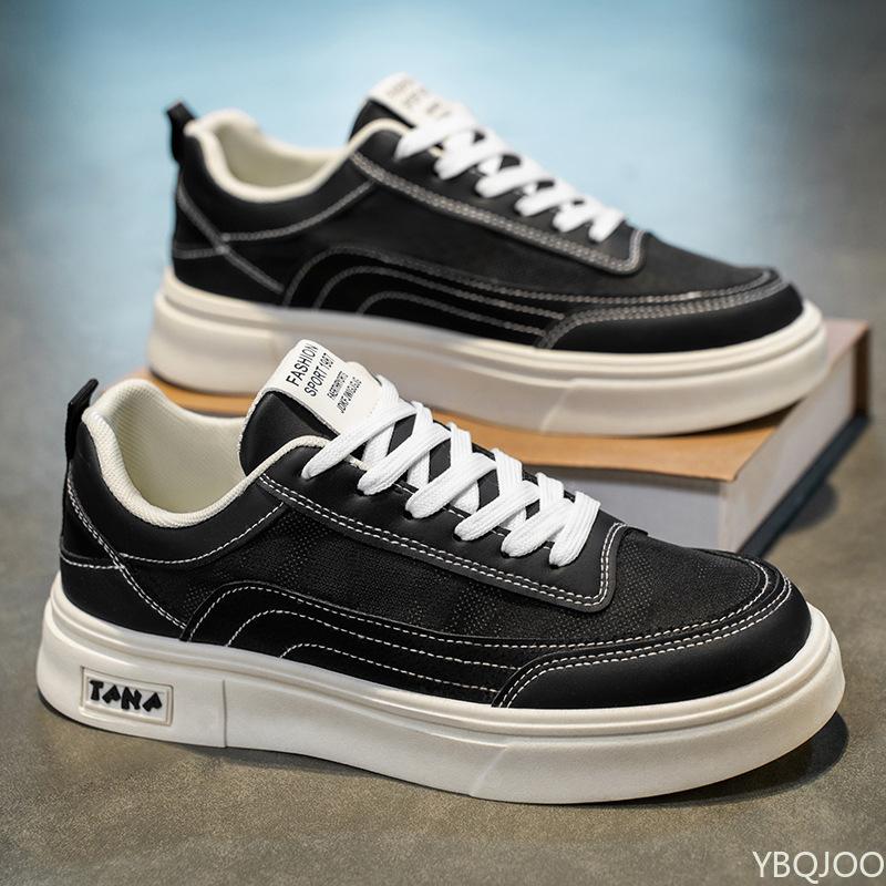 Summer Men's New Breathable Canvas Shoes Men's Trendy Versatile Thick Soled Sport Shoes Casual Board Shoes