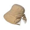 360° Protection Bucket Hats Bowknot Sun Protective Hat New Fisherman's Hat  Outdoor Travel