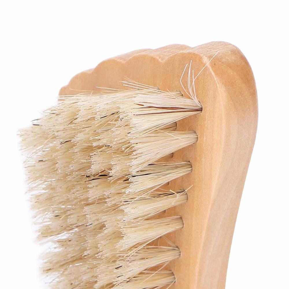 Original Wood Wooden Nail Cleaning Brush  Salon personal nail care
