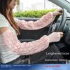 Solid Color Sunscreen Sleeves Loose Ice Silk Gloves New Arm Guard  Women Men