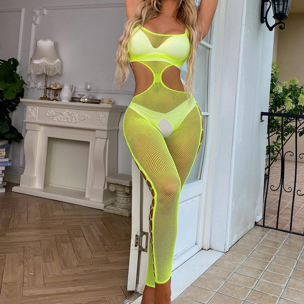 Комплект боди из сетки Данаи: Сексуальное белье на подтяжках для флирта и сна