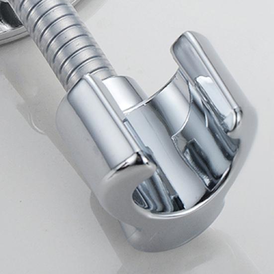 Shower Head Holder Suction Cup Bracket 360 Degree Rotation Adjustable Angle Shower Bracket Strong Adsorption Easy Install Shower Wall Mount