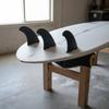 3 Pieces Surfboard Fin Set Lightweight Thruster Fin Set Surfboard Tail Fins Paddleboard Fins For Surfing Paddleboarding