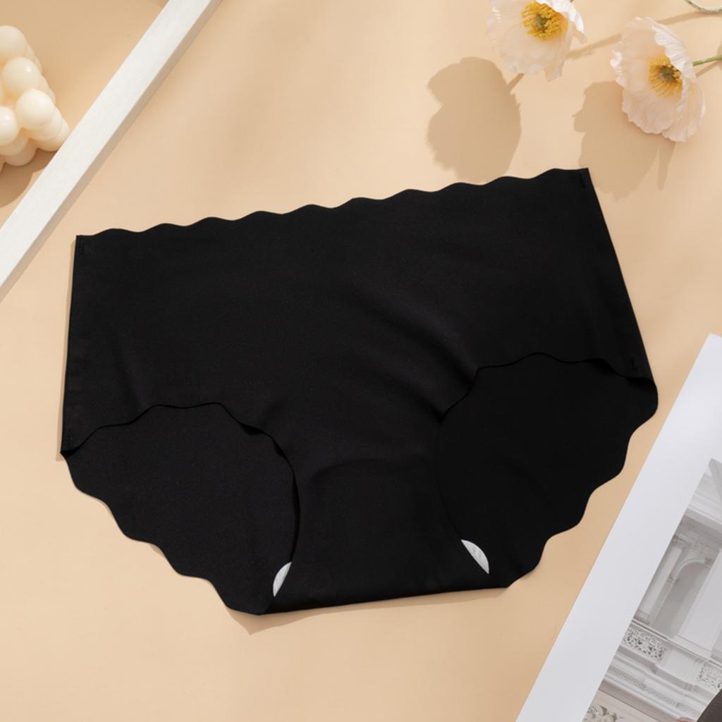 Women's Ice Silk Seamless Underwear, Thin, Breathable, Plus Size Women's Underwear