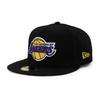 New Era Cap 59FIFTY Los Angeles Lakers NBA TEAM BASIC FITTED CAP LOS ANGELES LAKERS Black Basketball Rui Hachimura LeBron James Luka Doncic 5950 Sz 7