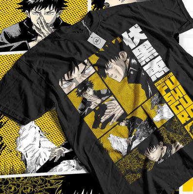 Megumi Fushiguro T-shirt Jujutsu Kaisen Gojo Satoru Girl Horror Anime GifT-shirt