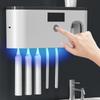 USB-отверстие, бесплатная беспроводная зарядка, УФ-стойка для хранения зубных щеток